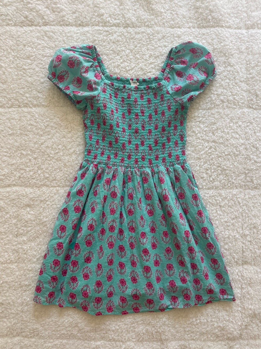 J. Crew crewcuts girls smocked dress